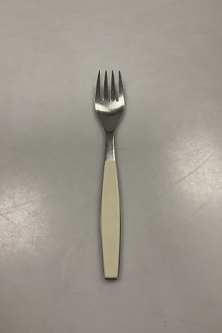 Georg Jensen Stainless Hvid Strata Spisegaffel