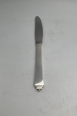 Georg Jensen Sterling Sølv Pyramide Middagskniv med skær No. 014