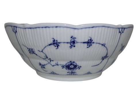 Blue Fluted PlainRound bowl 21 cm.