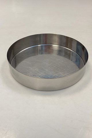 Stelton Rund Serveringsfad i rustfrit stål