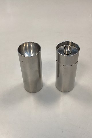 Stelton Cylinda-line Salt and Pepper Set in stainless steel