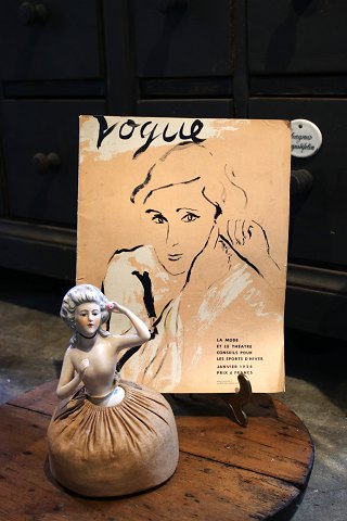 Gammelt fransk Vogue magasin fra januar 1936...