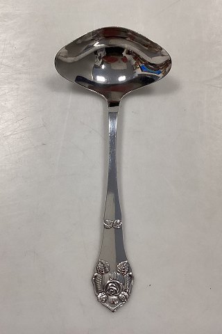 O. V. Mogensen Rose Silver Plated Gravy Spoon