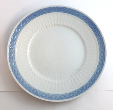 Royal Copenhagen. Blå Vifte. Middagstallerken. Model 11519. Diameter 25,5 cm. Pæne velholdte (3 sortering)