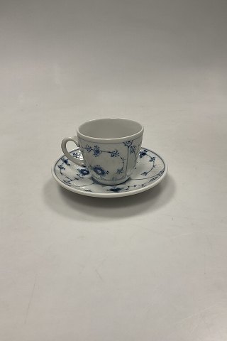 Bing og Grøndahl Blåmalet Musselmalet Hotel Kaffekop No. 1022