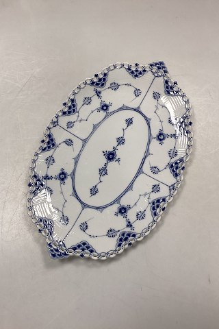 Royal Copenhagen Musselmalet Helblonde Underfad til Frugtkurv No. 1060 / Privatmalet