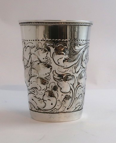 Anders Clausen Schefmand, Aarhus. Silver Goblet. Height 10.5 cm. Diameter 8 cm.