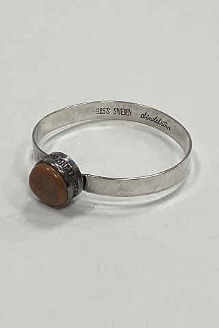 Svensk Lindström Armbånd i Sterling Sølv med sten