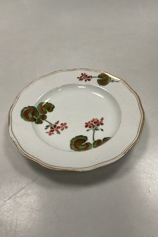 Royal Copenhagen Art Nouveau Stel No. 225 Pelargonoe Frokosttallerken No. 2031