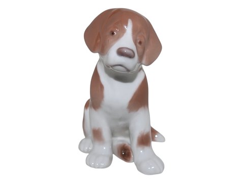 Bing & Grøndahl hunde figurSankt Bernhard hvalp