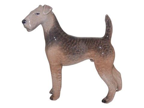Royal Copenhagen hundefigurAiredale Terrier
