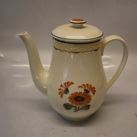 Coffee pot 12 cm Aluminia Copenhagen Calendula (Morgenfrue)  Faience Dinnerware