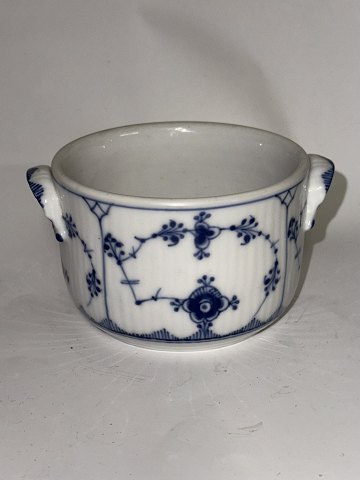 Royal Copenhagen: Rare Sugar Bowl In blue flutes porcelain