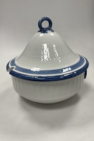 Royal Copenhagen Blå Vifte Stort Terrin med låg No. 11501