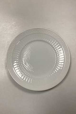 Royal Copenhagen Hvid Vifte Buffettallerken No. 11505
