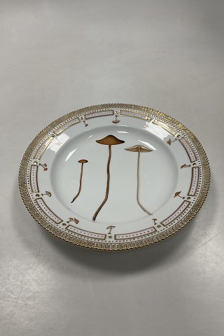 Royal Copenhagen Flora Danica Svampe / Fungi Spisetallerken No. 624
