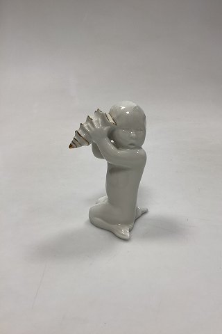 Bing og Grøndahl Figur - Havbarn med konkylie No. 2264