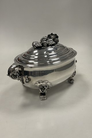 Georg Jensen Sterling Sølv Terrin på fødder No. 337 B