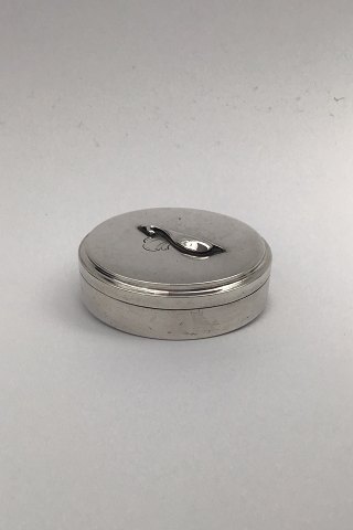 Georg Jensen Sterling Sølv Pudderdåse / Pilleæske No. 150B (1930-1945)