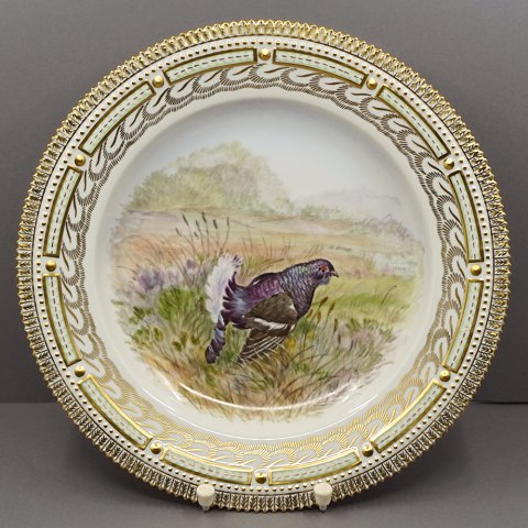 Royal Copenhagen, Flora Danica Animal; Dinnerplate 25,5 cm No. 3549
