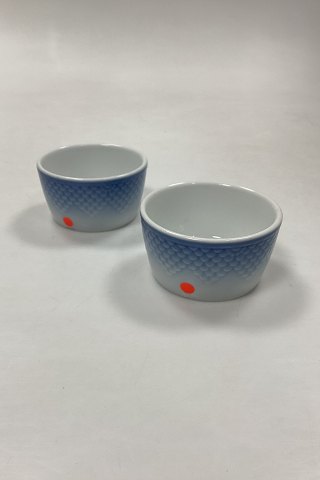 Bing and Grondahl Blue Tone Hotel Sugar Bowl No. 791 - CHIPPED