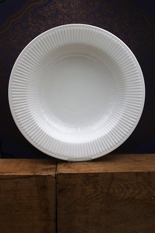 Royal Copenhagen White Fluted pasta plate / dish. Decoration number: 630. 1.sort. Dia.: 31cm...