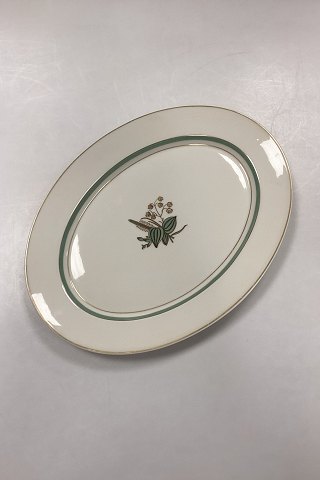Royal Copenhagen Hjertegræs Oval Fad No. 884/9584