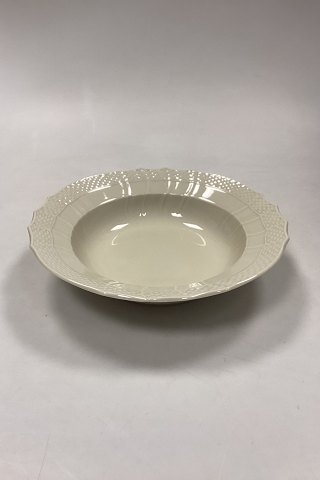 Royal Copenhagen Josephine Creme Svejfet Dyb Tallerken