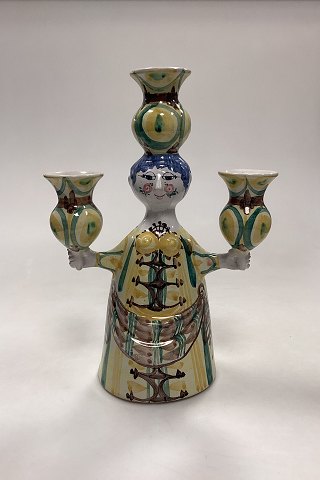 Bjørn Wiinblad Figur/Lysestage af Kvinde No. L8 fra 1969