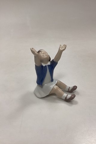 Bing og Grøndahl Figur af pige - Op til Mor No. 2324