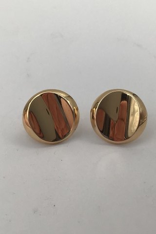 Hans Hansen 14K Guld Øreclips No. 403