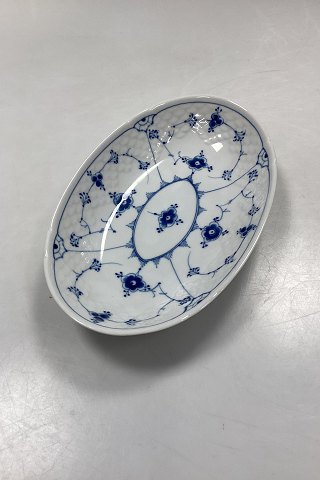 Bing og Grøndahl Blåmalet Musselmalet Oval Skål No. 39