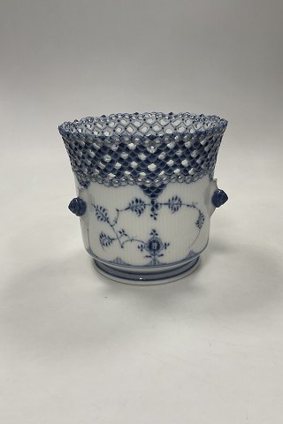Antik Royal Copenhagen Musselmalet Helblonde Vinkøler / Vase No 1047