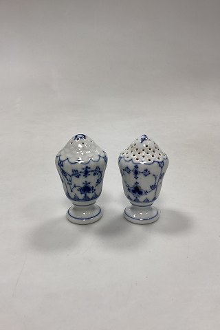 Royal Copenhagen Musselmalet Riflet Salt- og Pebersæt No. 467/480