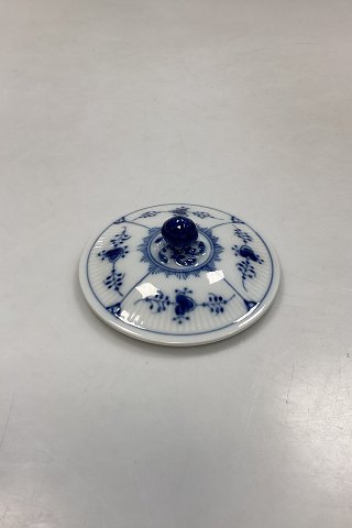 Royal Copenhagen Musselmalet Riflet Låg til Bouillonkop No. 2199