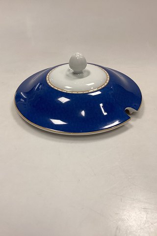 Royal Copenhagen Liselund Mørkeblå låg No. 173 til Terrin No. 174