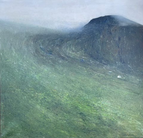 "The Fog is Coming" Faroe Islands. One of the artist