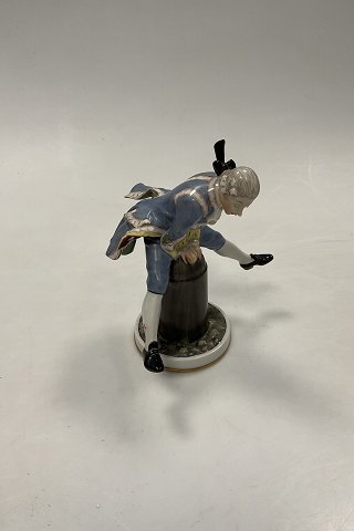 Bing og Grondahl Figurine Lackey jumping No. 8029