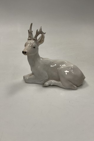 Royal Copenhagen Figur af Hvid Hjort No. 756