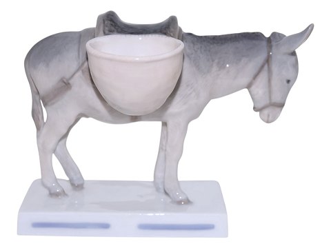 Royal Copenhagen figurÆsel med kurve fra 1898-1923