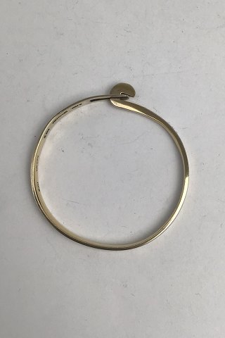 Andreas Mikkelsen Sterling Sølv Moderne Armring