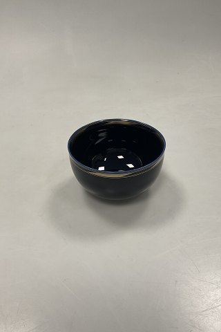Royal Copenhagen Blå med guld Sirius Sukkerskål No 161