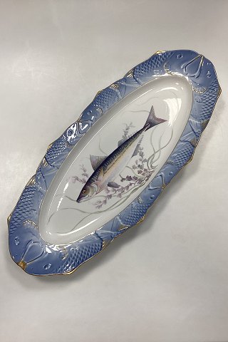 Royal Copenhagen Blåt Fiskestel Serveringsfad No. 19/3001