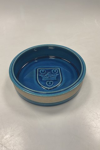 Kahler Blue Bowl with monogram
