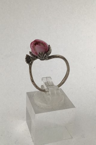 RCP Sterling Sølv / Porcelæn Ring (Pink)
