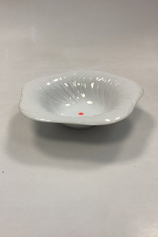 Royal Copenhagen Hvid Konkylie Dyb Morgenmadsskål No. 14173 (604)