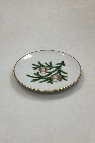 Bing og Grøndahl Juletema platte 2811/5709 - Engle på grangren