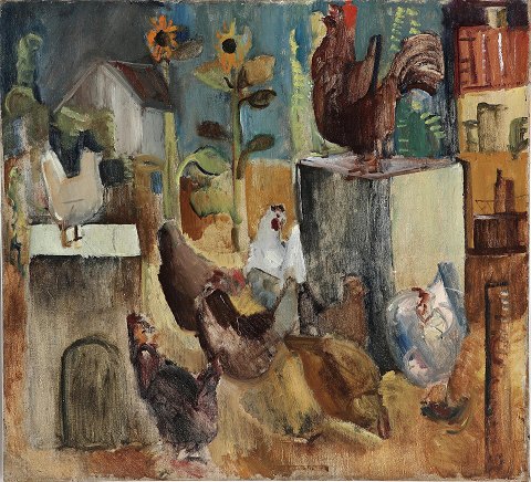 Ebba Carstensen 1885 - 1967192687 x 96 cm.