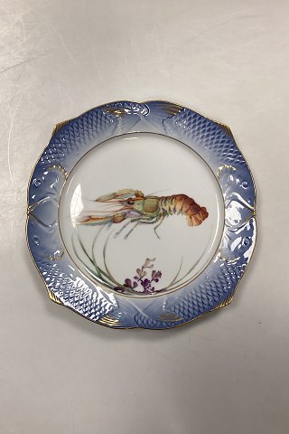 Royal Copenhagen Blue Fish Set Plate No. 19/3002