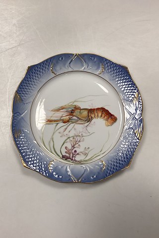 Royal Copenhagen Blue Fish Set Plate No. 19/3002